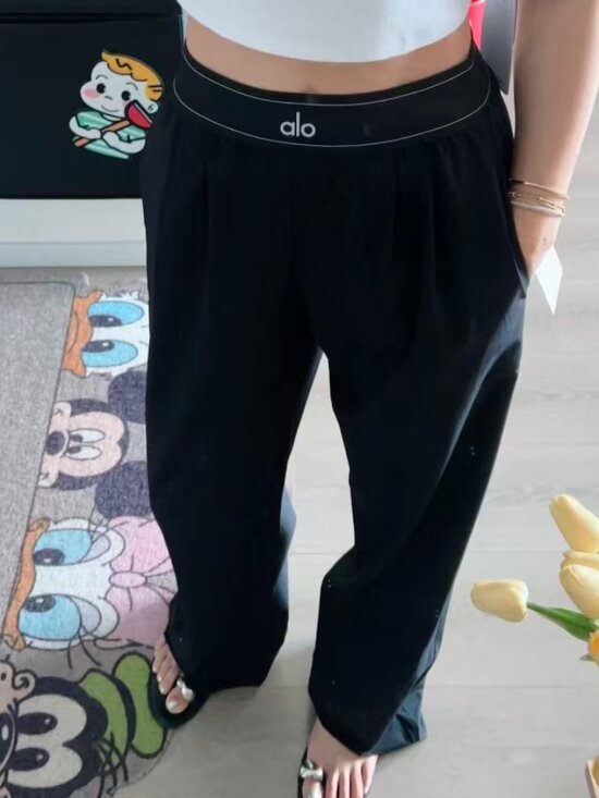 ALO Yoga Pants - 😊ALO Yoga Suit Up Trouser|Wide Leg Pants|Regular 30” Inseam😍M Only| Limited